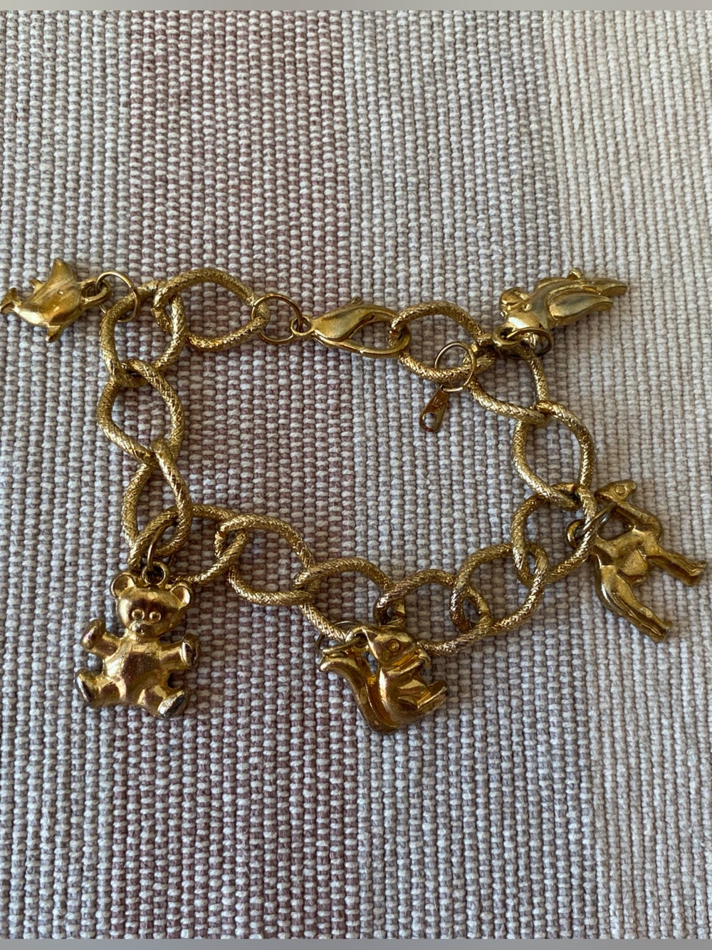 Vintage Charm Bracelet (cute charms!)